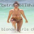 Blonde girls Chattanooga, nude