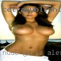 Nude girls Alexandria